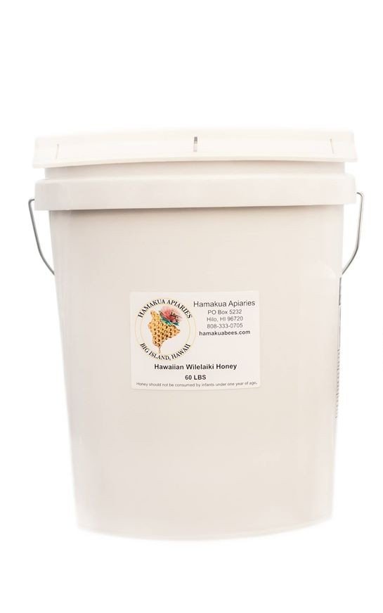 Bucket of Wholesale Hawaiian Honey